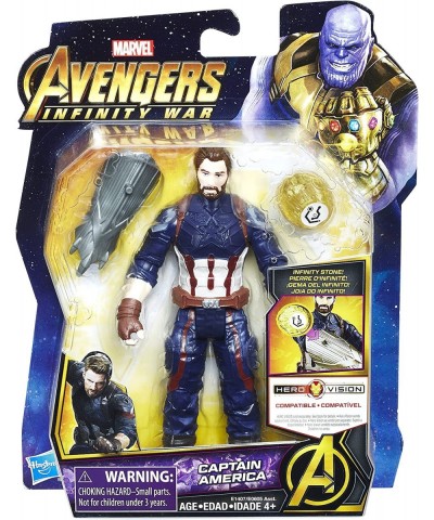 Marvel Avengers: Infinity War Captain America with Infinity Stone $19.67 Action Figures