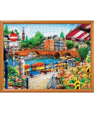 550 Piece Jigsaw Puzzle for Adults Family Or Kids - Amsterdam - 18"x24 $25.07 Jigsaw Puzzles