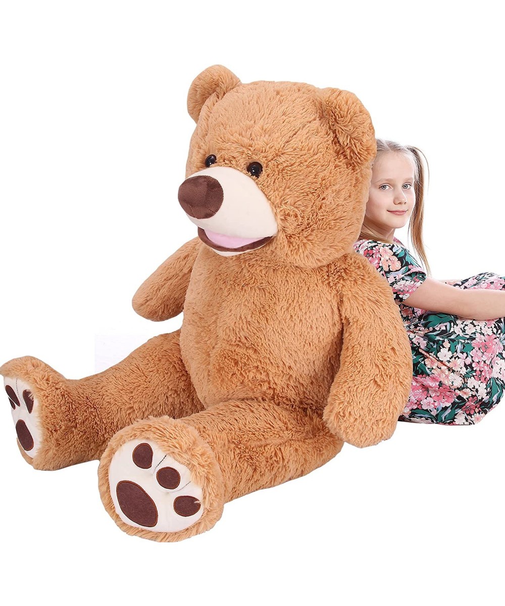 47" Teddy Bear Stuffed Animal Giant Teddy Bear Big Teddy Bear Plush Large Huge Teddy Bear Lignt Brown for Children Girlfriend...