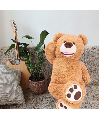 47" Teddy Bear Stuffed Animal Giant Teddy Bear Big Teddy Bear Plush Large Huge Teddy Bear Lignt Brown for Children Girlfriend...