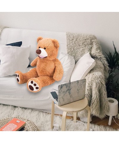 47" Teddy Bear Stuffed Animal Giant Teddy Bear Big Teddy Bear Plush Large Huge Teddy Bear Lignt Brown for Children Girlfriend...