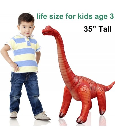 35“ Brachiosaurus Inflatable Dinosaur Party Decorations Large Dinosaur Birthday Party Supplies Blow Up Dinosaur Birthday Deco...