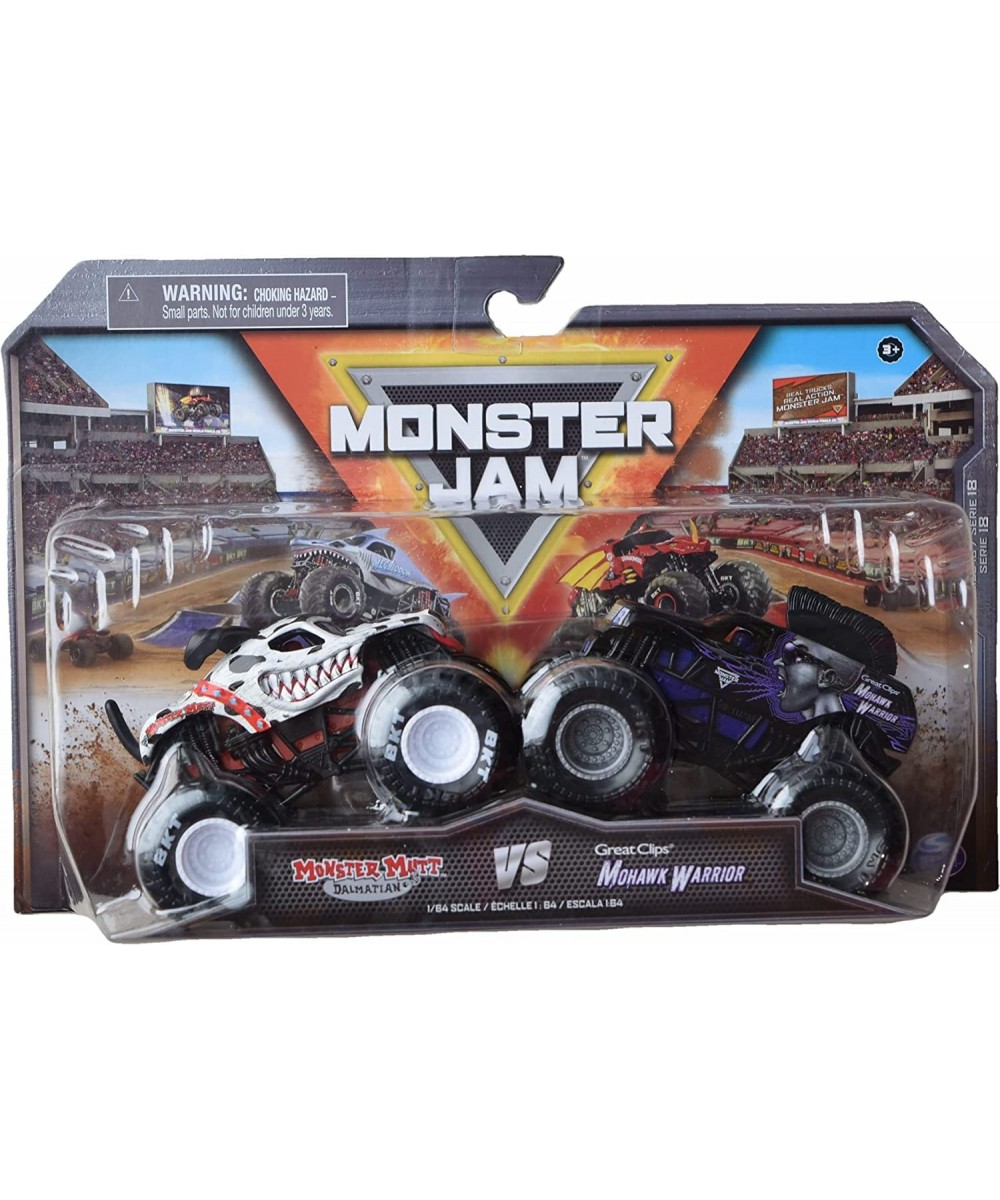 Monster-Jam Monster Mutt Dalmatian Vs Mohawk Warrior $44.11 Nature Exploration Toys