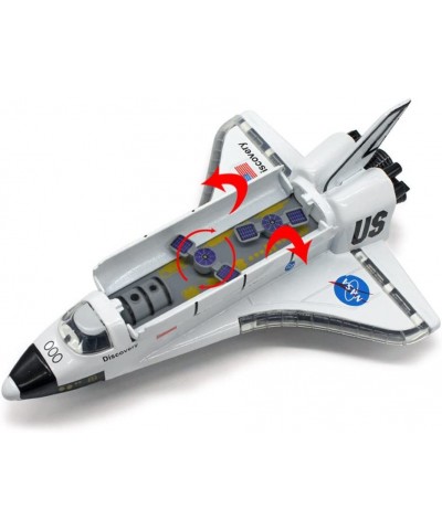 Space Shuttle Scale Model Kit Orbiter Ship Diecast Space Shuttle Toy Collection Light 8 $44.40 Kids' Play Airplanes