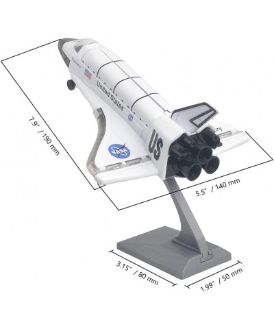 Space Shuttle Scale Model Kit Orbiter Ship Diecast Space Shuttle Toy Collection Light 8 $44.40 Kids' Play Airplanes