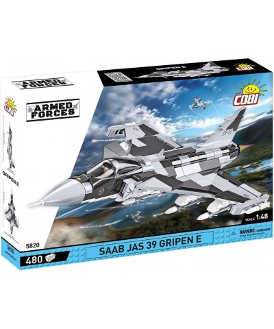 Armed Forces SAAB JAS 39 Gripen E Plane $78.78 Toy Building Sets