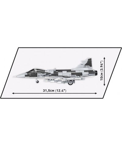 Armed Forces SAAB JAS 39 Gripen E Plane $78.78 Toy Building Sets