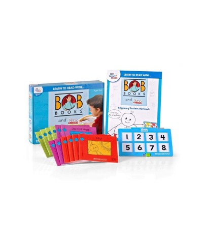 Learn to Read With BOB Books & VersaTiles Beginning Readers Set Early Reader Books Phonemic Awareness Workbook Preschool Acti...