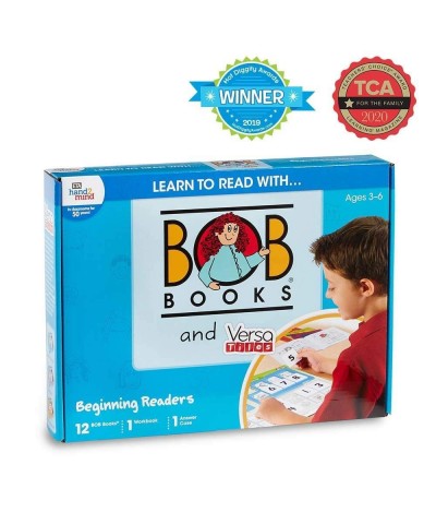 Learn to Read With BOB Books & VersaTiles Beginning Readers Set Early Reader Books Phonemic Awareness Workbook Preschool Acti...