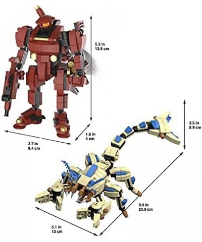 Mecha Frame Sci-Fi Series Rita 2 Mech and Mimicry Creature Building Toys $78.93 Toy Building Sets