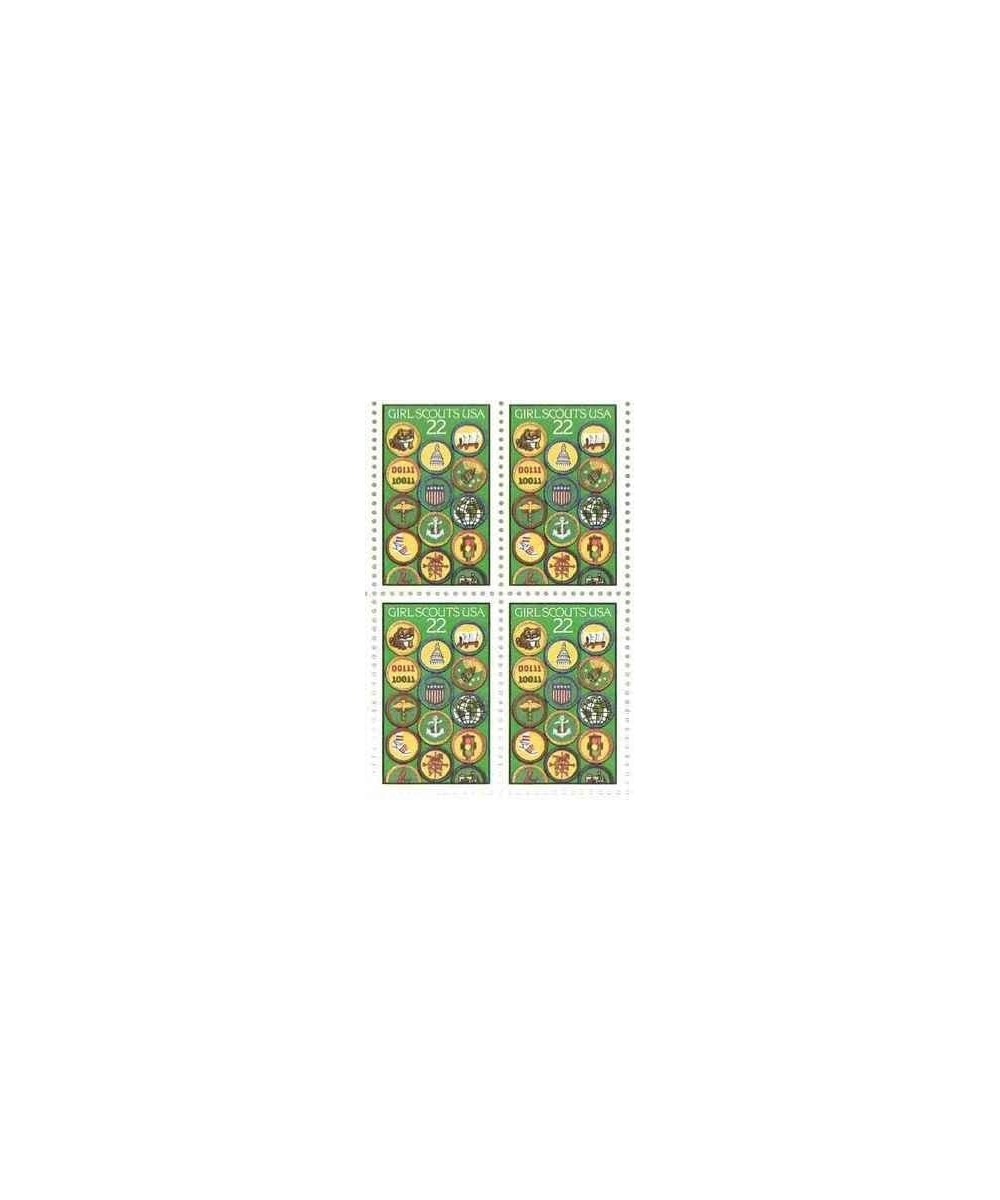 Girl Scouts USA Badges Set of 4 x 22 Cent US Postage Stamps NEW Scot 2251 $15.64 Collectibles Display & Storage