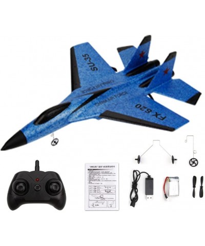 Fmingdou Rc Plane RC Airplane Realistic SU-35 Fighter EPP Foam Plane for Children Easy Flying Anti-Crash Remote Control Aircr...