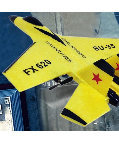 Fmingdou Rc Plane RC Airplane Realistic SU-35 Fighter EPP Foam Plane for Children Easy Flying Anti-Crash Remote Control Aircr...