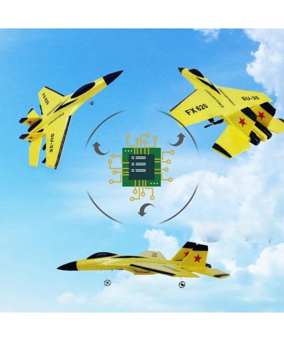 Fmingdou Rc Plane RC Airplane Realistic SU-35 Fighter EPP Foam Plane for Children Easy Flying Anti-Crash Remote Control Aircr...