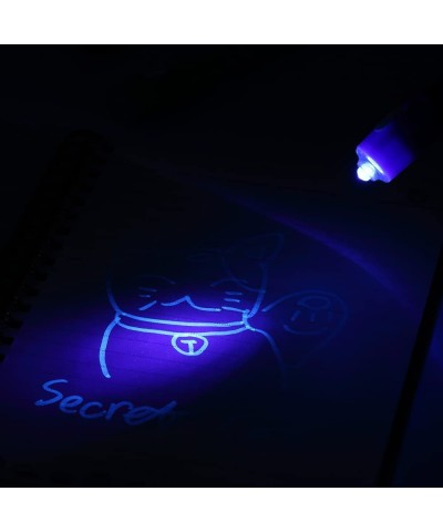 Invisible Ink Pen with UV Light & Blue Ballpoint Secret Spy Pen Boys Girls Kids Birthday Party Favor Halloween Cute Magic Gif...