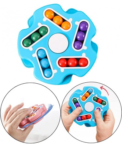 Fidget Toy Rotating Magic Bean Cube Spinner Stress Relief Gifts Fidget Puzzles for Adults Kids Anxiety Relief Learning & Educ...