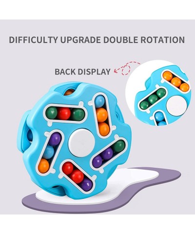 Fidget Toy Rotating Magic Bean Cube Spinner Stress Relief Gifts Fidget Puzzles for Adults Kids Anxiety Relief Learning & Educ...