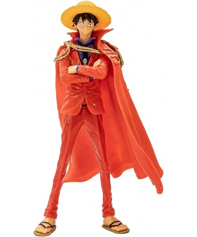 Monkey D. Luffy Action Figure One Anime Piece King Red Suit Edition Collectible Desk Prop Removable Jacket $43.21 Executive D...