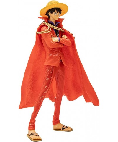 Monkey D. Luffy Action Figure One Anime Piece King Red Suit Edition Collectible Desk Prop Removable Jacket $43.21 Executive D...