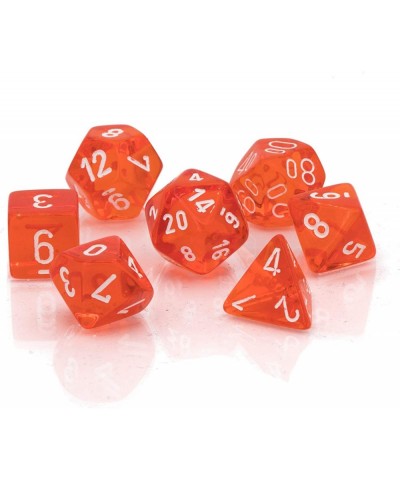 Translucent: 7pc Orange/White $19.72 Game Accessories