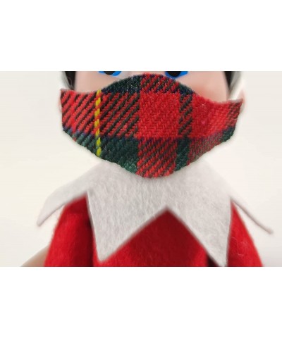 Elf Doll Mask Christmas Colors Doll Face M.ask Elf Costume Glitter Mask for Elf Doll Elf Advent Calendars Accessories $14.71 ...