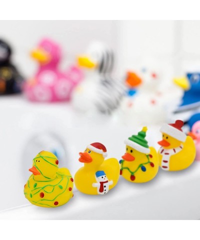 24 PCS Christmas Rubber Ducks in Bulk Assorted Jeep Duckies for Ducking Cruise Ducks Small Baby Bath Toys Party Favors $39.69...