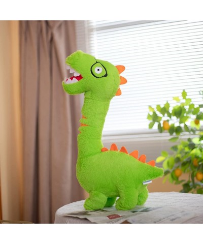 Stuffed Animals Dinosaur Plush for Anxiety 24 inch Big Adorable Cute plushies Kawaii Dino First Birthday Gifts Green Stuff Ba...