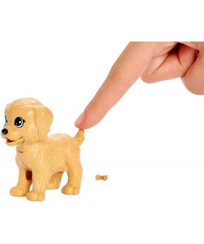 Doggy Daycare Doll Blonde and Pets Playset with 4 Dogs Including One Puppy that Poops and One that Pees Plus Color-Change Pap...