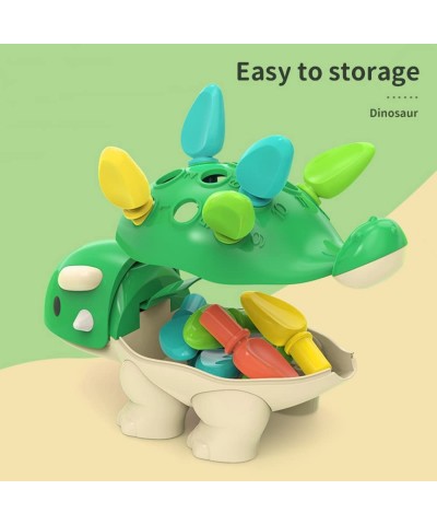 Baby Montessori Learning Activites Toy - Toddler Educational Dinosaur Kids Fine Motor Skills Development Sorting Sensory Toy ...