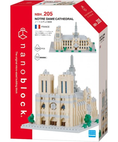 Notre Dame Cathedral [World Famous Buildings] Sight to See Series Building Kit (NBH_205) $49.70 Toy Building Sets