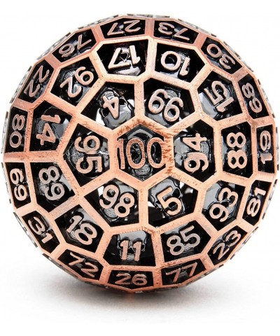 Ball of Destiny: D100 Metal Dice Hollow Skull DND Dice Set Used in Dungeons and Dragons Prg and Other Game Dice Size 52mm (2....