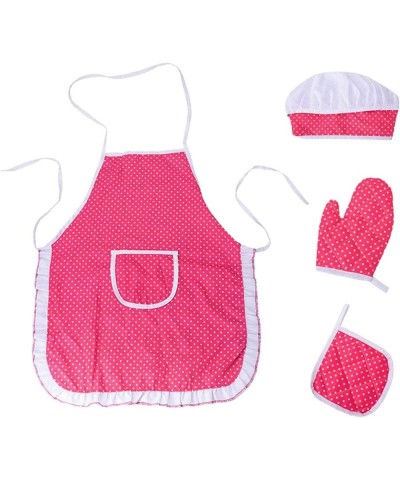 Kitchen Pretend with Apron & Chef Hat Oven Hot Pad for Kids Girls Boys Toddlers Accessories $17.32 Toy Kitchen Products