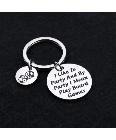 Funny Board Game Gift Board Game Keychain Board Game Lover Gift I Like to Party and by Party I Mean Play Board Games $21.46 B...