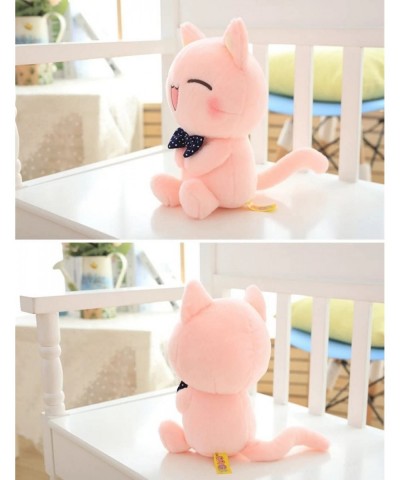 Cat Plush Cute Plushies Pink Cat Plushie Cat Stuffed Animals Kawaii Plush Toys for Kids - 11 inch $27.88 Plush Figure Toys