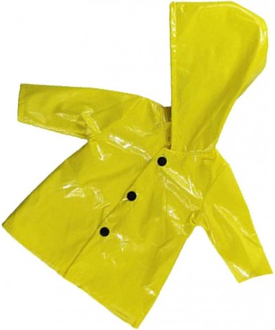 Generic Fashion Doll Hooded Raincoat for AG American Doll 18inch Doll Accessory Yellow $15.91 Dolls