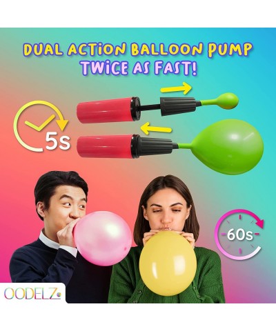 Balloon Pump Hand Pump-Balloon Inflator & Balloon Kit-2 Hand Air Pump for Balloons & Ballon Garland Kit- tie Tool Balloon Str...