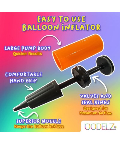 Balloon Pump Hand Pump-Balloon Inflator & Balloon Kit-2 Hand Air Pump for Balloons & Ballon Garland Kit- tie Tool Balloon Str...