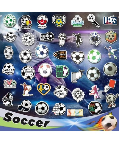 300 PCS Sports Stickers Pack Sports Stickers for Boys Kids Vinyl Soccer Basketball Football Decals for Water Bottle Laptop Sk...