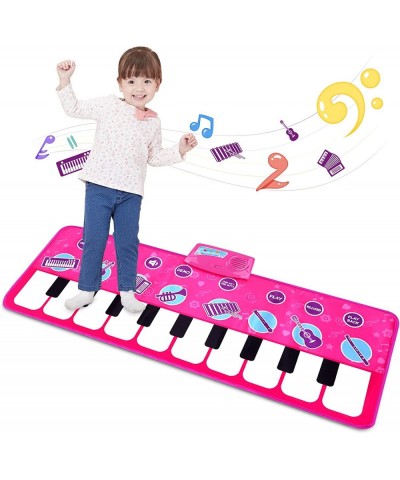 Piano Mat for Toddlers - Musical Mat with 8 Instrument Sounds Floor Piano Mat Touch Playmat Educational Toys Birthday Toys fo...