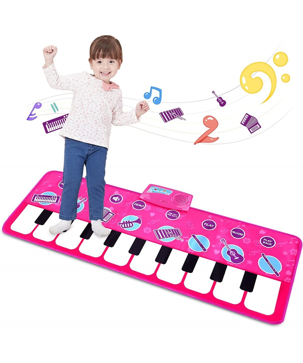 Piano Mat for Toddlers - Musical Mat with 8 Instrument Sounds Floor Piano Mat Touch Playmat Educational Toys Birthday Toys fo...