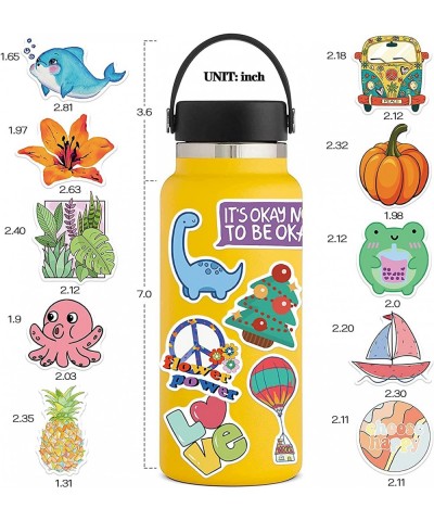 100 PCS Stickers for Water Bottles Stickers for Kids Vinyl Waterproof Stickers for Teens Girls Cute Aesthetic Cool Kawaii Sti...