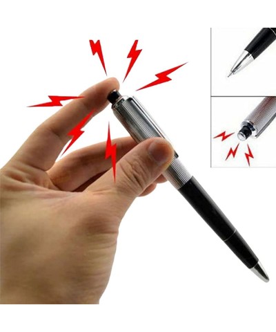 Gadget Gag Joke Funny Kuso Prank Trick Novelty Toy Gift Electric Shock Pen Fun Toy Joke to Friend Electric Shock Pencil Trick...