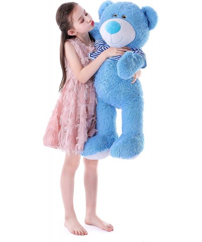 Toys Studio 36 inch Blue Big Teddy Bear Cute Giant Stuffed Animals with Striped T-Shirt Plush Toy for Girlfriend Kids $56.93 ...