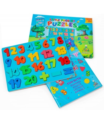 Wooden Number Puzzle for Toddlers 1-3-5 Preschool Educational Learning Number Board Educational Toy for Kids - Learn to Count...