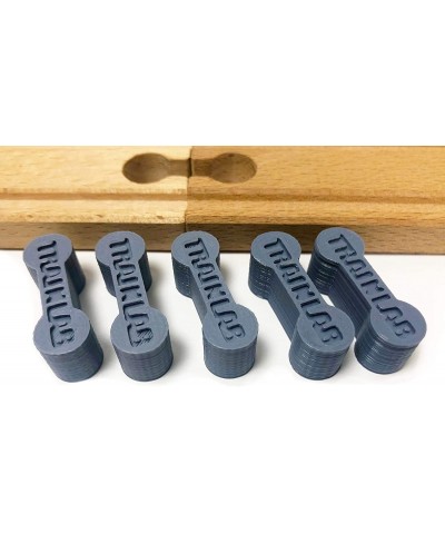 Dog Bone Train Track Adapter Connectors (5pcs) (Gray) $15.20 Toy Train Set Tracks