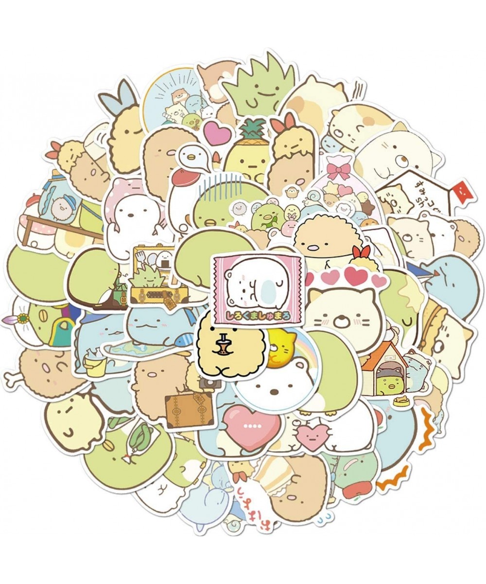 50 Pcs Kawaii Sumikkogurashi Cartoon Stickers Japanese Anime Laptop Stickers for Kids Girls Teens Water Bottles Luggage Decal...