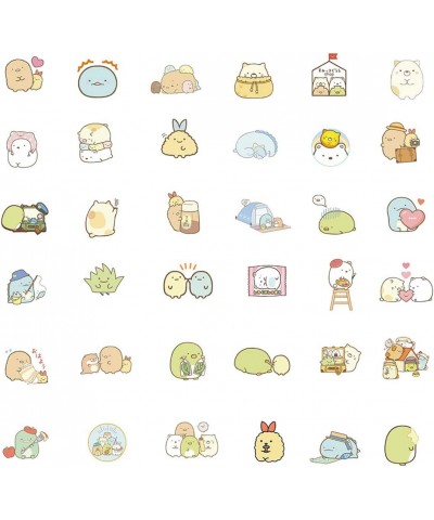 50 Pcs Kawaii Sumikkogurashi Cartoon Stickers Japanese Anime Laptop Stickers for Kids Girls Teens Water Bottles Luggage Decal...