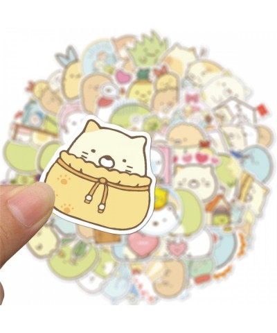 50 Pcs Kawaii Sumikkogurashi Cartoon Stickers Japanese Anime Laptop Stickers for Kids Girls Teens Water Bottles Luggage Decal...