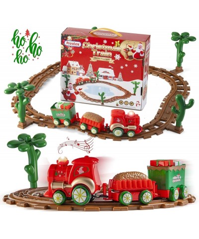 Kids Musical Train Set for Kids with Christmas-Themed Music Perfect Year-Round Gift for Boys Girls Toddlers $21.01 Toy Vehicl...