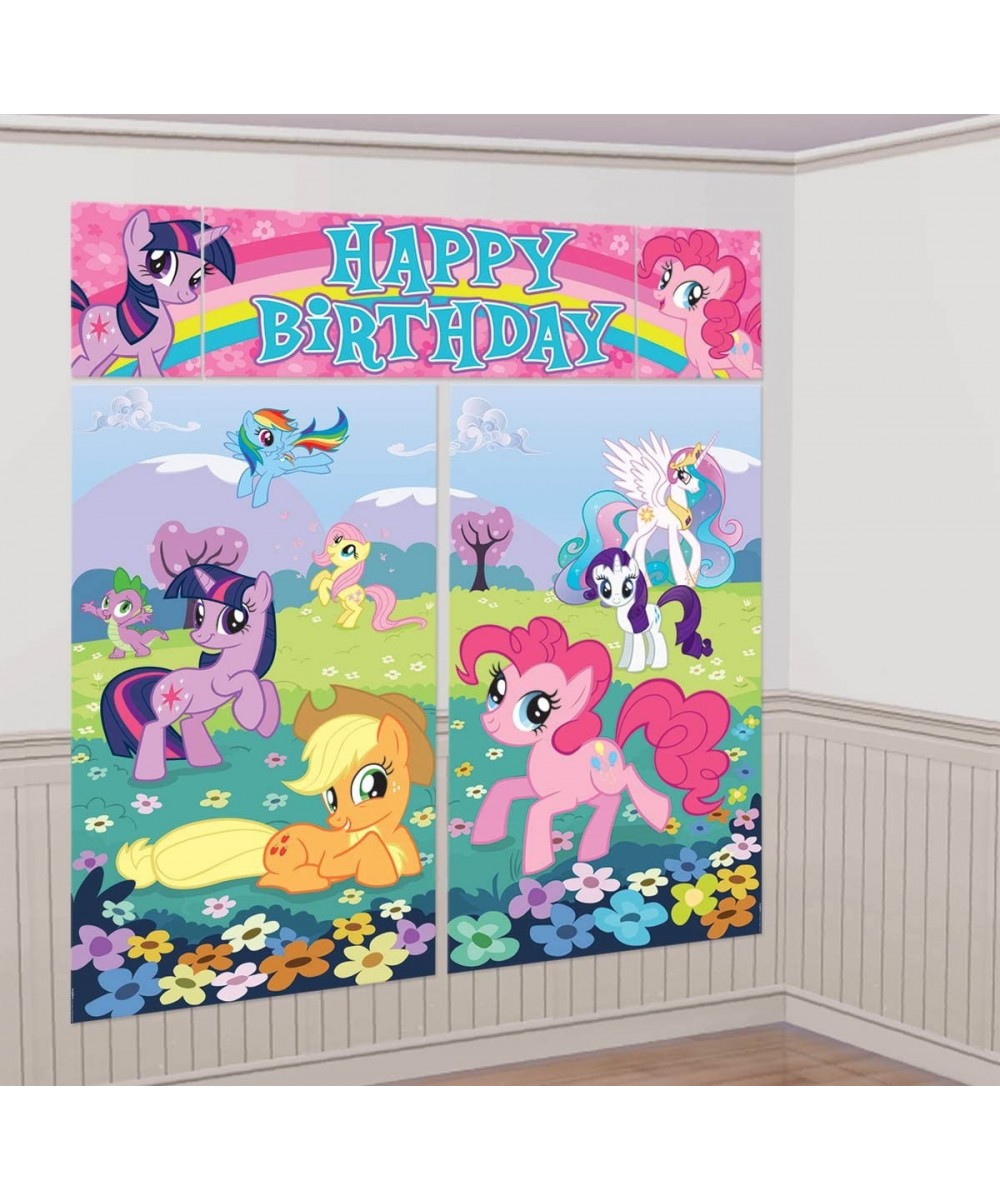 Scene Setters Wall Decorating Kit | My Little Pony Friendship Collection | Birthday $22.68 Kids' Party Decorations